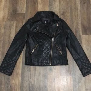 Girls leather jacket